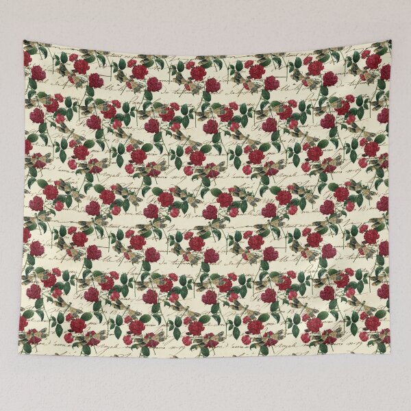 Item preview, Dragonflies and Roses designed and sold by Inspireaglow.