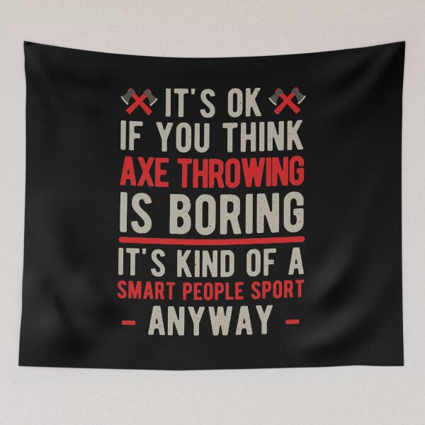 Item preview, Axe Throwing Funny designed and sold by artworkbyrihen.