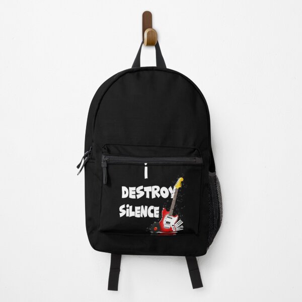 I Destroy Silence Guitar Backpack