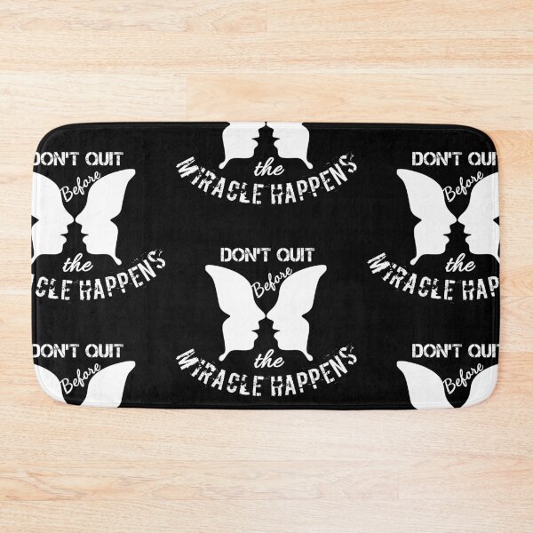 Item preview, Don't Quit Before The Miracle Happens designed and sold by shihaams.