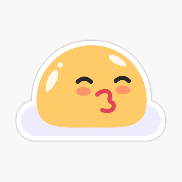 Kiss from egg Sticker