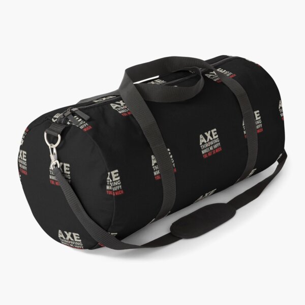 Funny Axe Throwing Duffle Bag