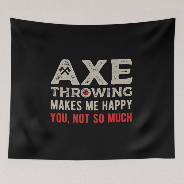 Item preview, Funny Axe Throwing designed and sold by artworkbyrihen.