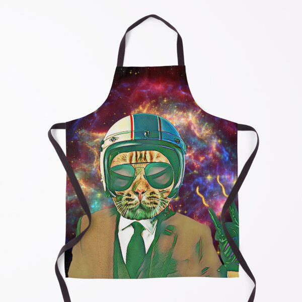 Item preview, Biker Electrifying Cat designed and sold by OMdesign10.
