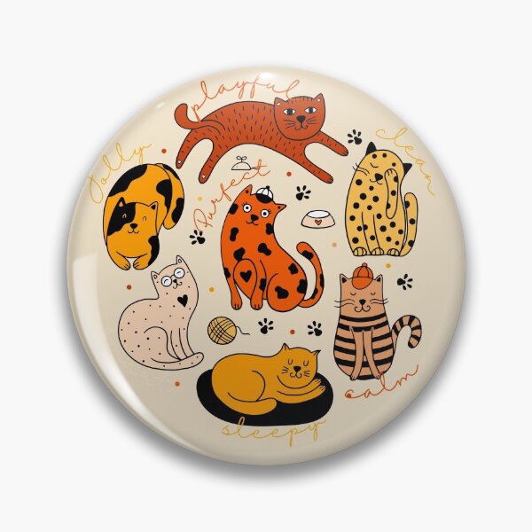 Item preview, Cat personality traits designed and sold by Nyanko-Sempai.