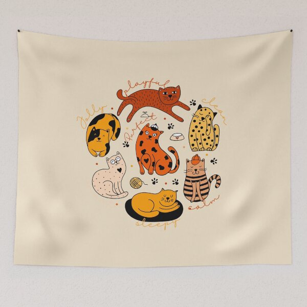 Item preview, Cat personality traits designed and sold by Nyanko-Sempai.
