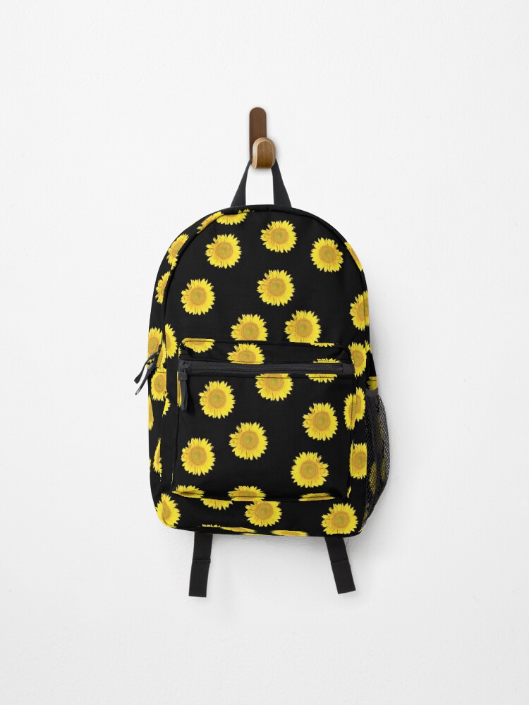 Thumbnail 1 of 3, Backpack, Random sunflower pattern designed and sold by bchambers1.