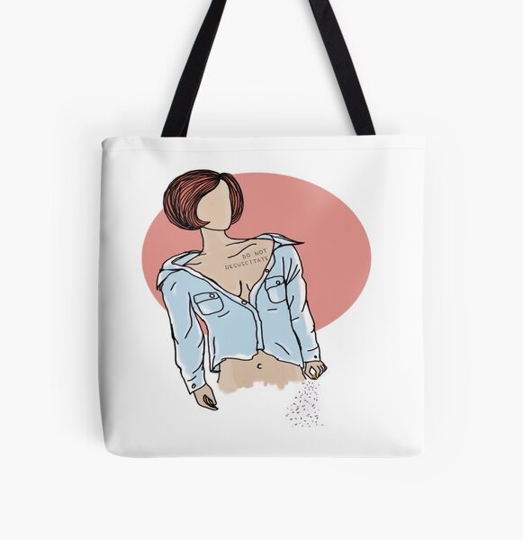 Do Not Resuscitate All Over Print Tote Bag