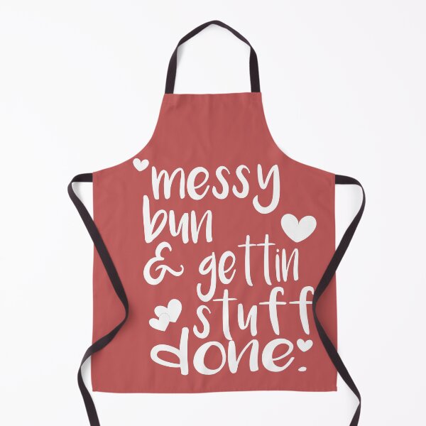 Item preview, Messy Bun And Getting Stuff Done Shirt funny mom gift designed and sold by BadrLuke01.