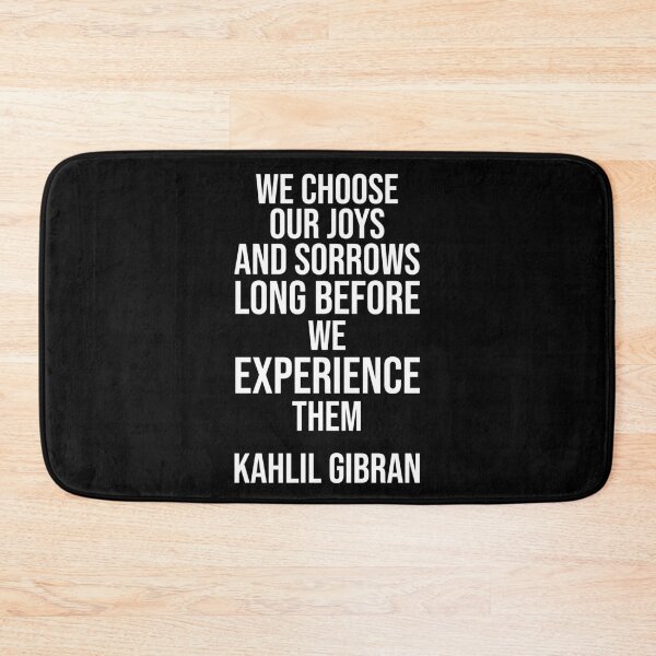 Item preview, Joys and sorrows - Gibran quote designed and sold by Philippe Derungs.
