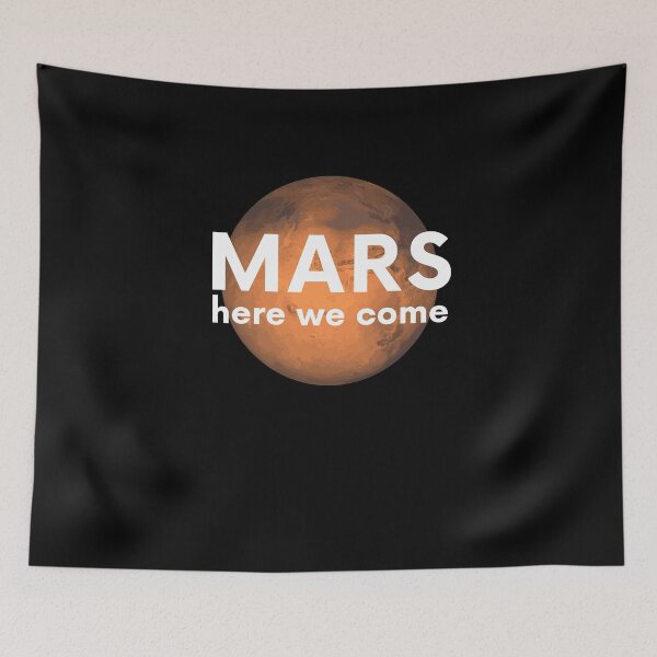 Item preview, Mars Here We Come designed and sold by Emerg-Apparel.