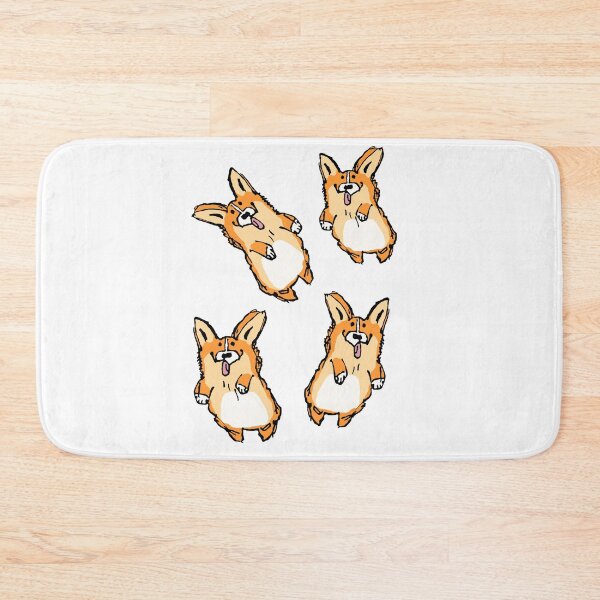 Item preview, Corgis White designed and sold by kadiliis.