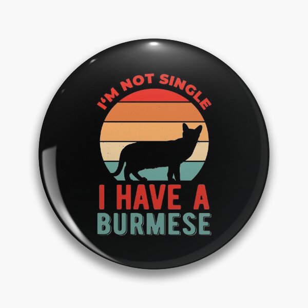 Item preview, Funny Burmese Cat designed and sold by artworkbyrihen.
