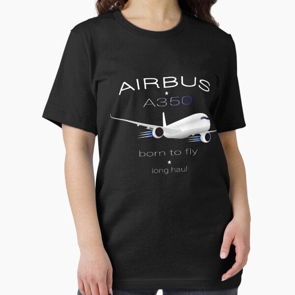 Item preview, Airbus A350 Aircraft - Modern T-Shirt Design designed and sold by FouDeeziner.