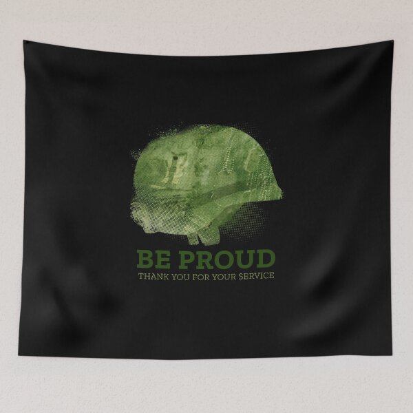 Item preview, Be Proud, Thank you for your service designed and sold by Zwembad Vergelijker.