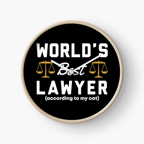 Item preview, World's Best Lawyer According to My Cat designed and sold by livegood.