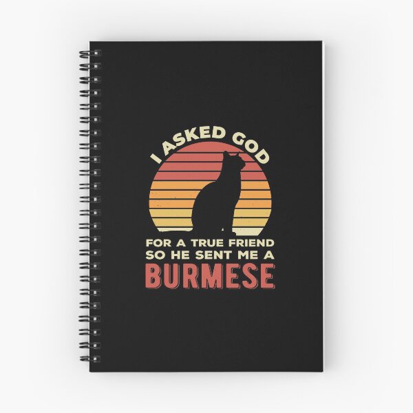 Item preview, Funny Burmese Cat designed and sold by artworkbyrihen.