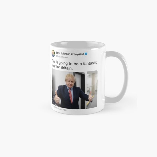 Item preview, Boris Johnson Tweet designed and sold by Leon Cook.