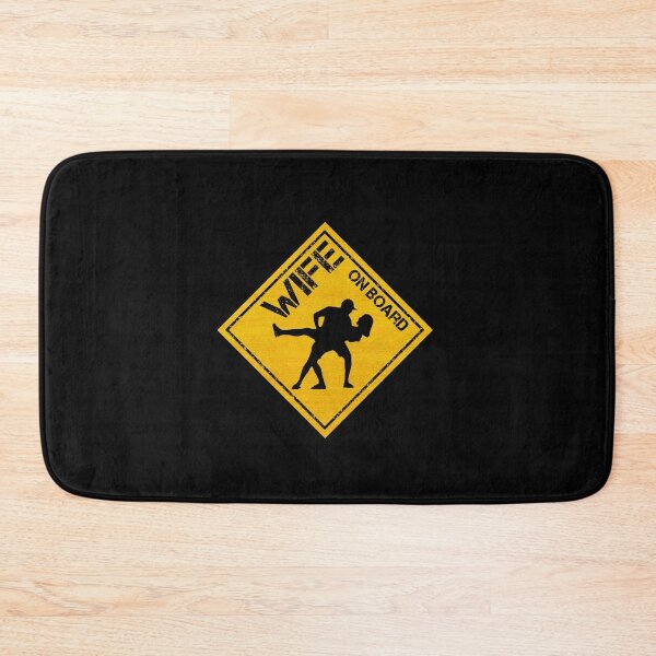 Item preview, Wife On Board Sticker Sign For Cars | Valentines Day designed and sold by CAUTION SHOP.