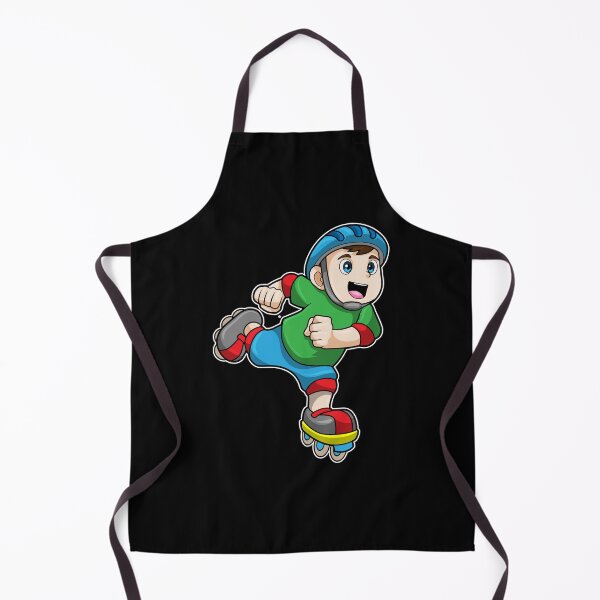 Item preview, Boy as Skater with Inline skates & Helmet designed and sold by Snabdesign84.