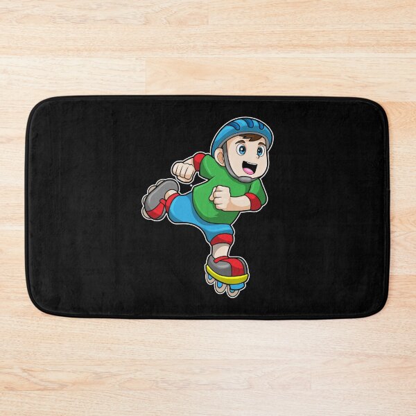 Item preview, Boy as Skater with Inline skates & Helmet designed and sold by Snabdesign84.
