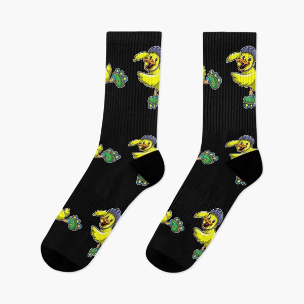Item preview, Duck as Skater with Inline skates & Helmet designed and sold by Snabdesign84.