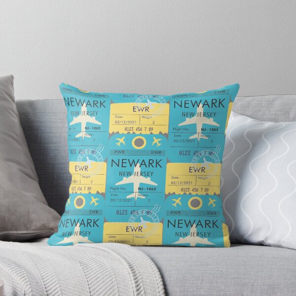 Item preview, NEWARK NEW JERSEY RETRO PLANE TICKET BAG TAG designed and sold by aydapadi.