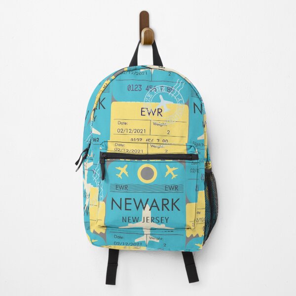 Item preview, NEWARK NEW JERSEY RETRO PLANE TICKET BAG TAG designed and sold by aydapadi.