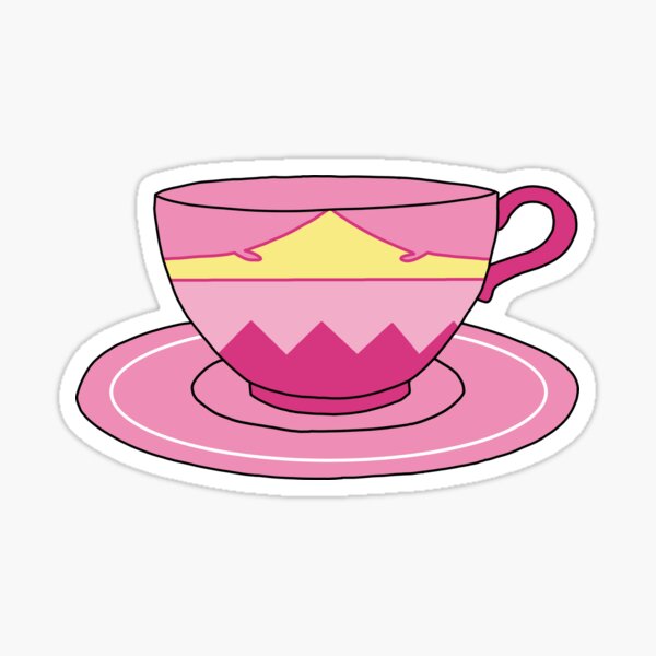 Tea Cup Disney Decal Bumper Stickers Stickers, Labels & Tags