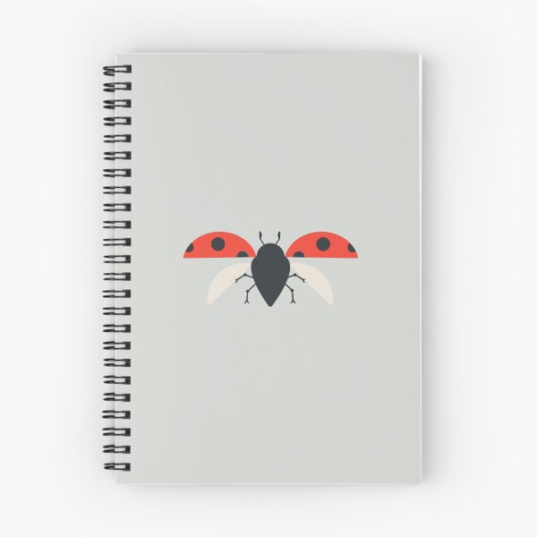 Aperçu de l'œuvre Insecte oiseau dame rouge et noire créée et vendue par Natasha Greene.