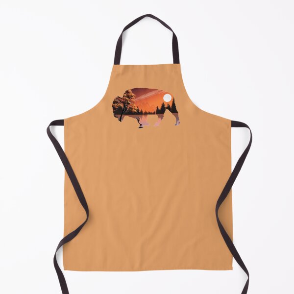 Artikelvorschau, Buffalo Nature Scene Design entworfen und verkauft von Paula Helit.