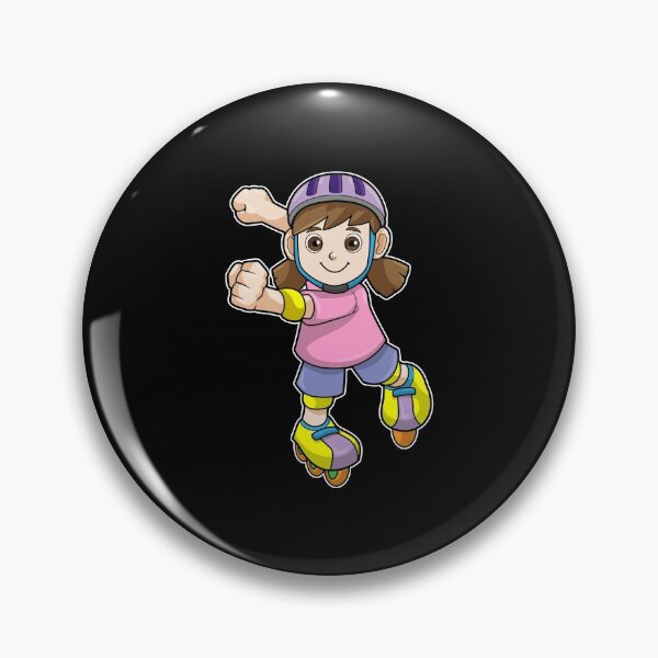 Item preview, Girl Inline skating Inline skates designed and sold by Snabdesign84.