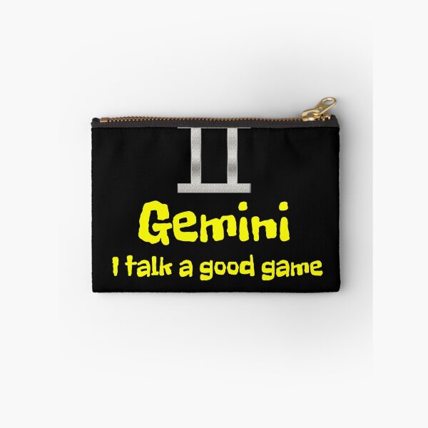 Item preview, I talk a good game Gemini designed and sold by Areashor.