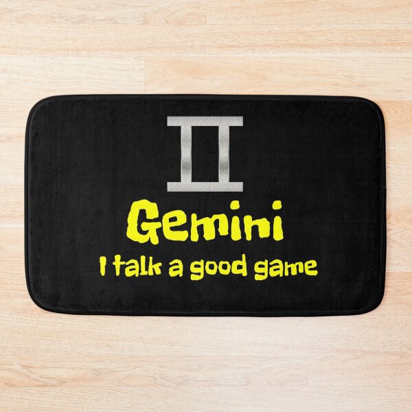 Item preview, I talk a good game Gemini designed and sold by Areashor.