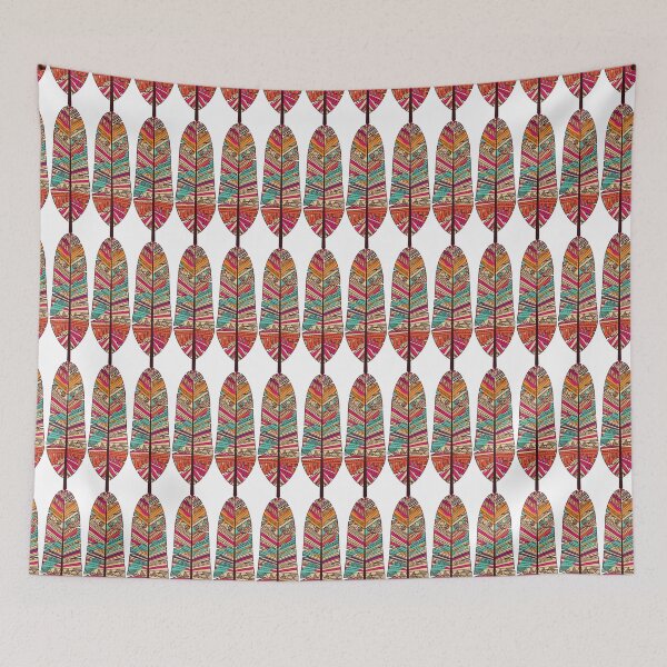 Item preview, colorful feather designed and sold by RehabMohamad.