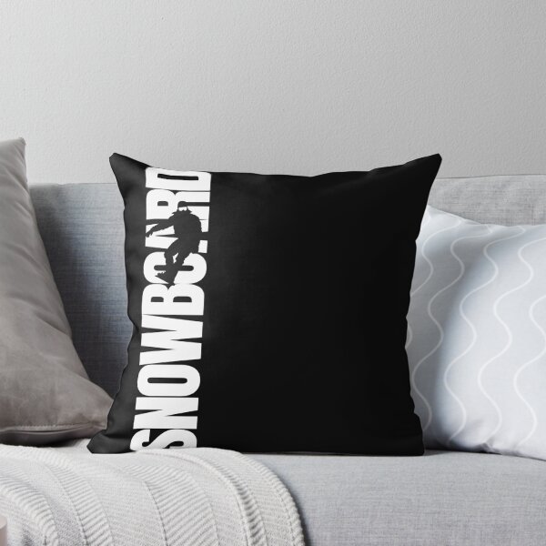 Item preview, Snowboarding Season Black & White Silhouette designed and sold by Hoiho Adventure Shirts.