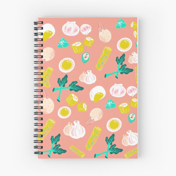 Item preview, Eat Dim Sum Pink by Cindy Rose Studio designed and sold by cindyrosestudio.