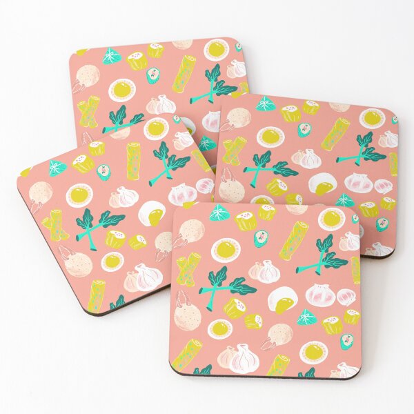 Item preview, Eat Dim Sum Pink by Cindy Rose Studio designed and sold by cindyrosestudio.