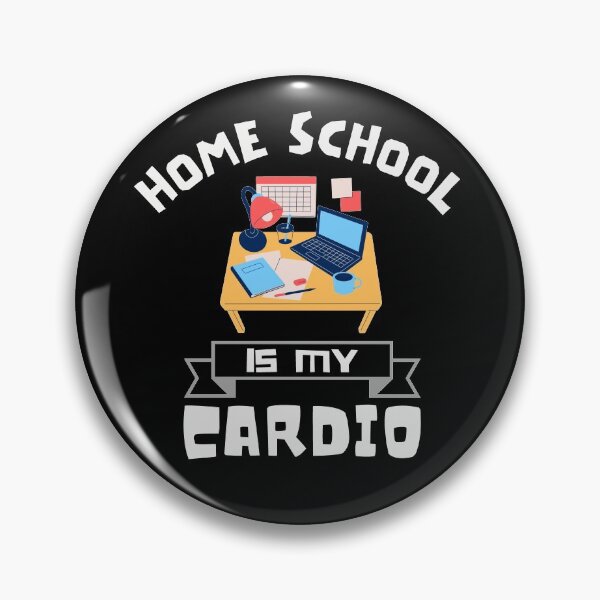 Item preview, Home School Is My Cardio designed and sold by Joy Poddar.