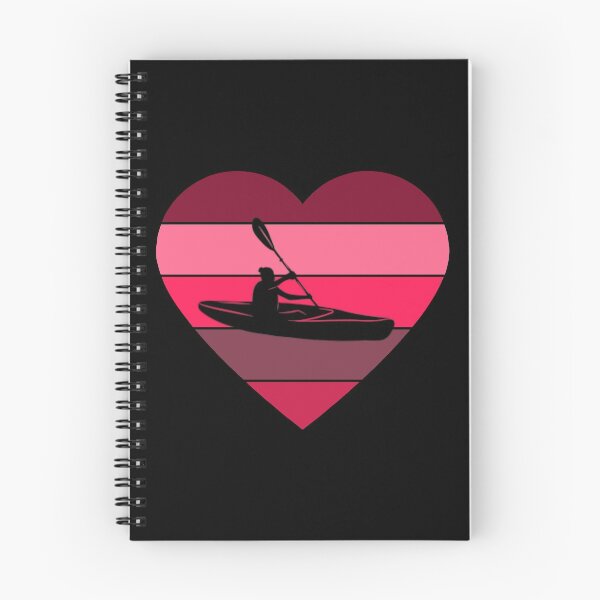 Item preview, Woman Kayaker - Pink Heart designed and sold by HeatherPore.