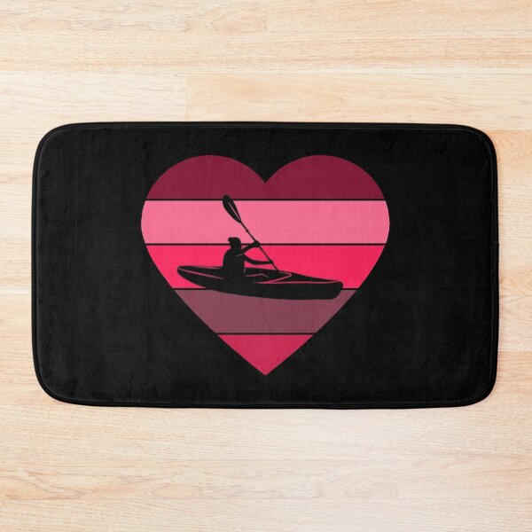 Item preview, Woman Kayaker - Pink Heart designed and sold by HeatherPore.