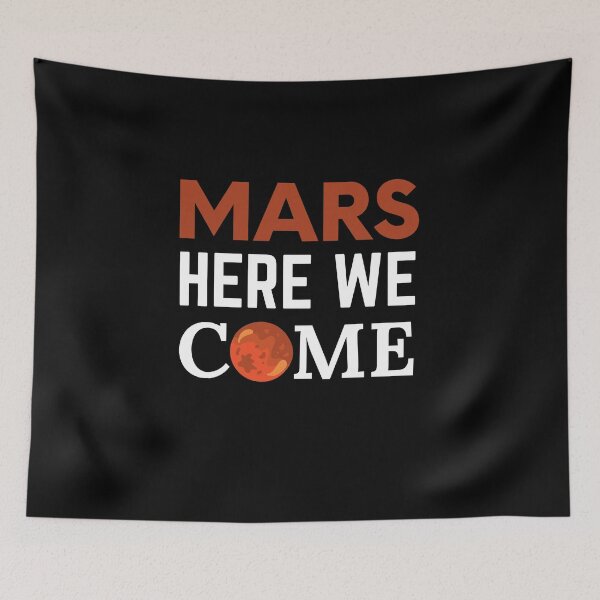 Item preview, Mars here we come tweet by Elon Musk  designed and sold by Whiimsical.