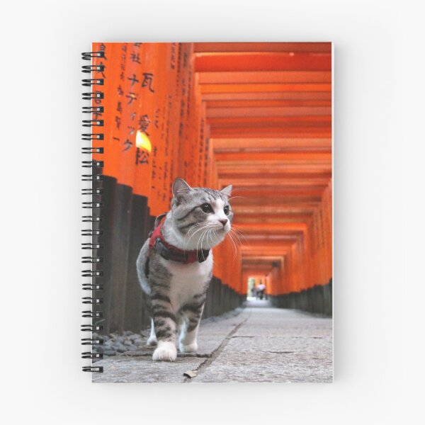 Item preview, Cat to walk the Fushimi Inari designed and sold by NYANKICHILABO.