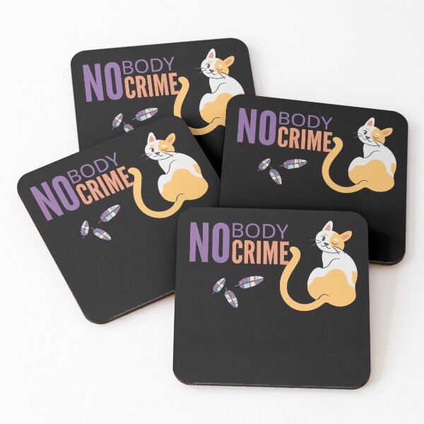 Item preview, No body no crime. Cat version II designed and sold by OlgaZhu.
