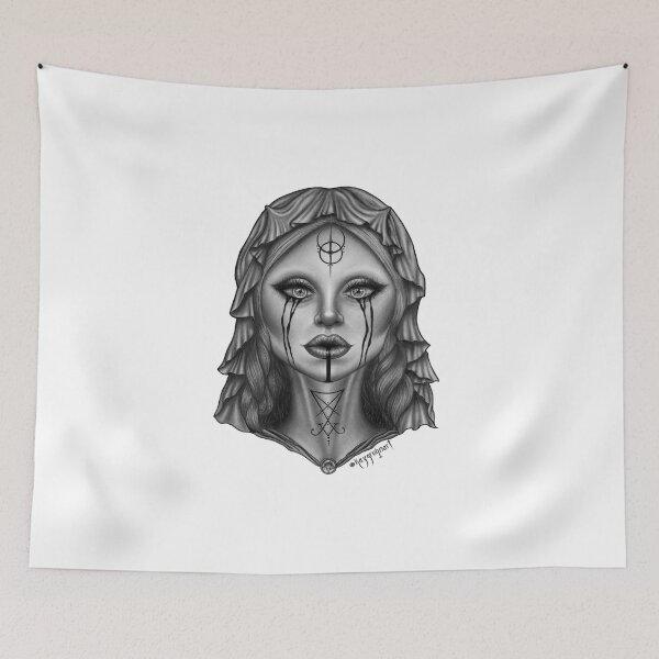 Item preview, Horned portrait  designed and sold by kaygruhn.
