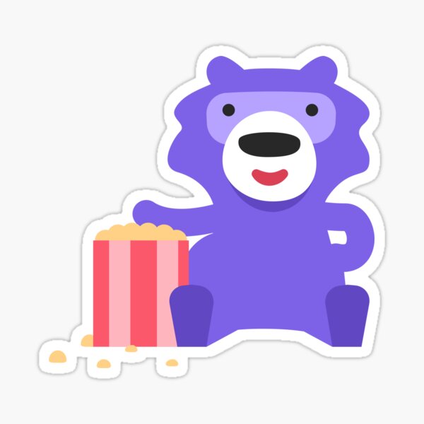 Movie Time Sticker