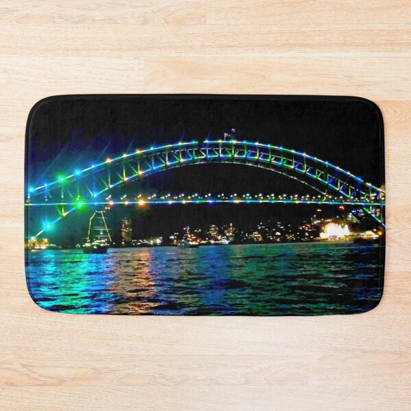 Item preview, Sydney Harbour Bridge Glowing -Vivid Sydney- designed and sold by TheShahinDesign.
