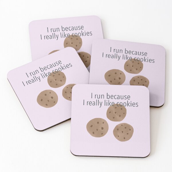 Item preview,  I Run Because I Really Like Cookies T-Shirts and Clothing designed and sold by Paper Hearteu.