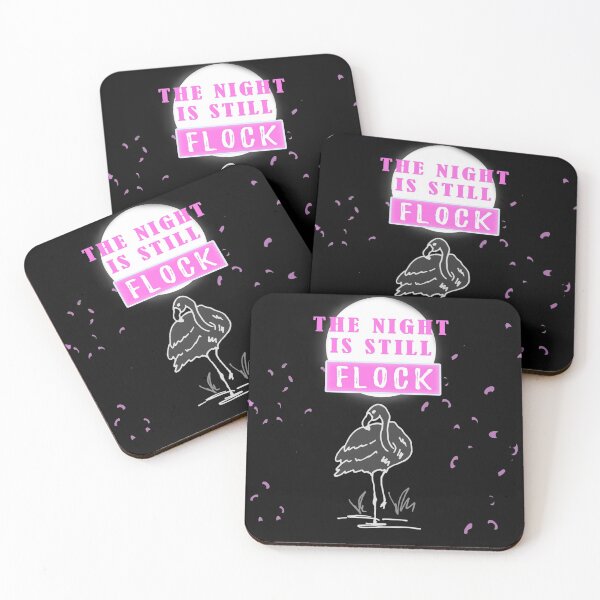 Item preview, The Night Is Still Flock designed and sold by mypalantir.