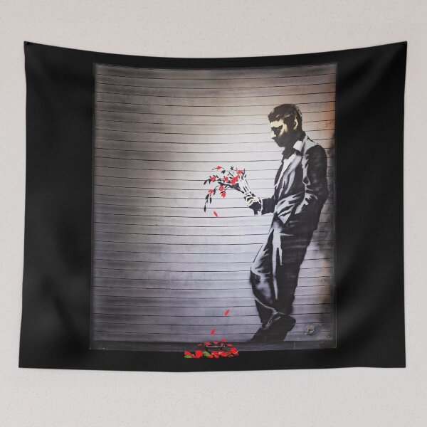 Item preview, Waiting In Vain… at the door of the club - Banksy designed and sold by WE-ARE-BANKSY.